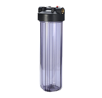 Магистральный фильтр FH20 Big Blue 1" UN + ключ (Прозрачный)