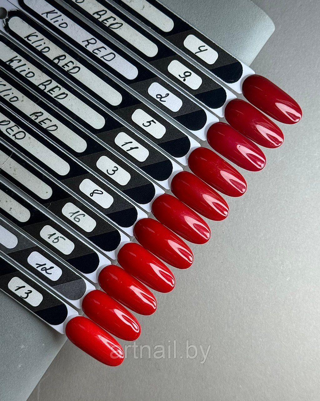 Гель-лаки Klio Professional Коллекция "Red" Объём: 8мл