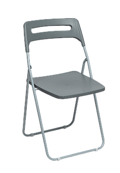 Стул раскладной VIKEA серый
