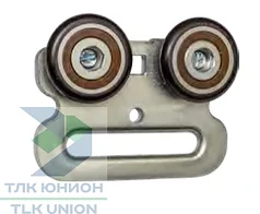 Роликовая тележка для сдвижной шторы к профилю 162 Edsha, Bozamet 57.60.05-12KN