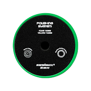 Диск полировальный поролоновый жесткий | SANDWOX | Зеленый, 150мм, фото 3