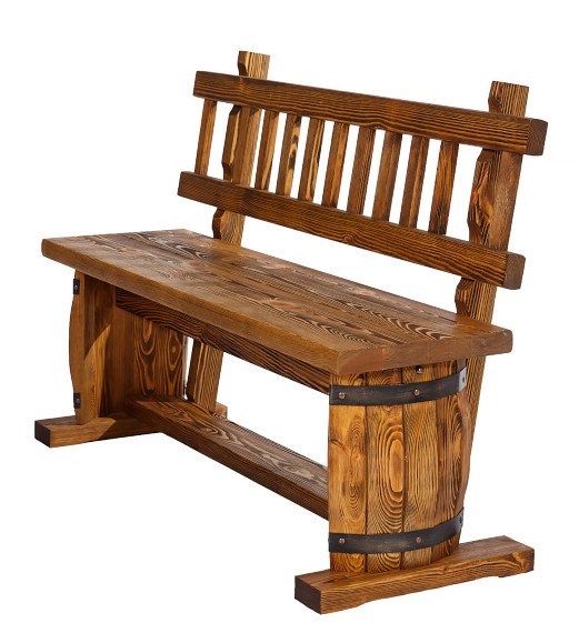 СКАМЬЯ Э0301-02(Б) из массива сосны