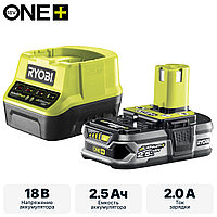 ONE + / Аккумулятор с зарядным устройством RYOBI RC18120-125