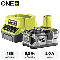 ONE + / Аккумулятор с зарядным устройством RYOBI RC18120-150