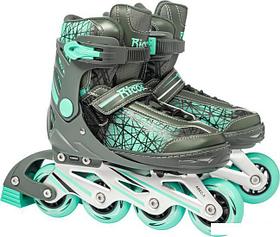 Роликовые коньки Ricos Anomaly PW-132B L (р. 40-43, салатовый/зеленый)