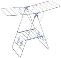 РЫЖИЙ КОТ Сушилка для белья напольная двухуровневая CD-03, с держателями для обуви, 133*50*92 см (109603)