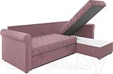 Диван угловой Mebel-Ars Берлин НВ-178 18 (велюр пудра), фото 6