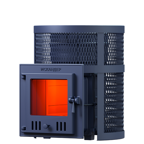 Печь для бани Искандер 14 (М) в сетке