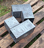 Коннектор угловой простой для бруса 150х150мм, фото 5