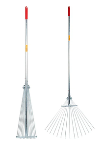 Грабли веерные раздвижные, 15 зуб, 15-55х120см, металл, 167-015