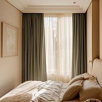 Комплект штор Волшебная ночь Текстурный Блэкаут 150x270см / 930805