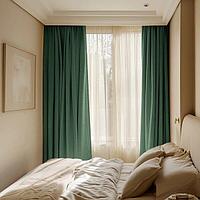 Комплект штор Волшебная ночь Текстурный Блэкаут 150x270см / 930803