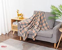 Плед флис 150х200 см Бояртекс диз. cell 1