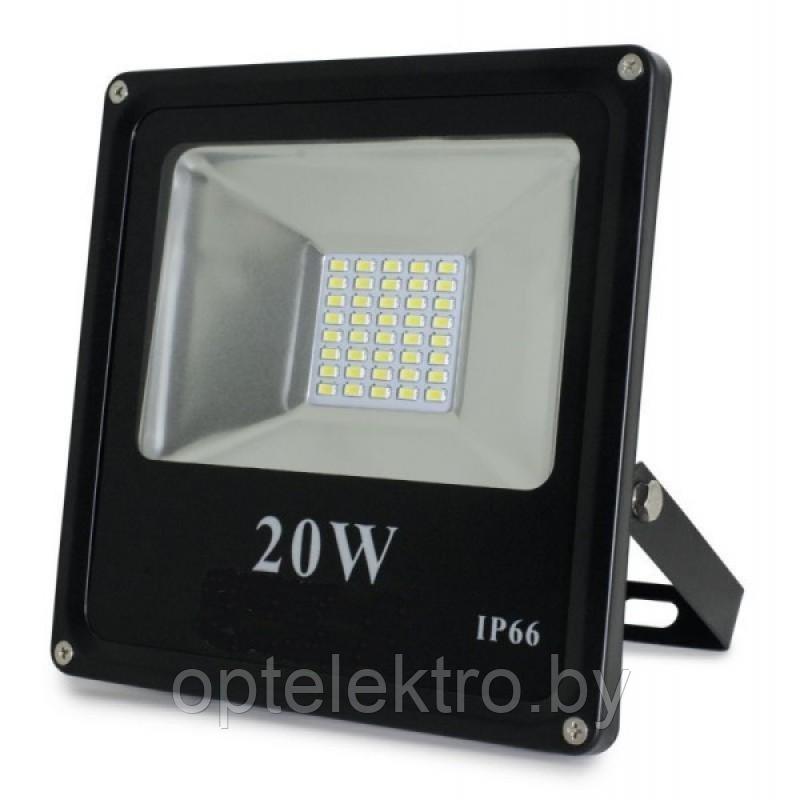 Светодиодный прожектор 20 вт  АС-DC 12 -24-36-48 вольт 6500К