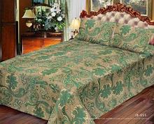 Покрывало гобеленовое двухцветное 150х200 см Бояртекс диз. JB-055-2 green