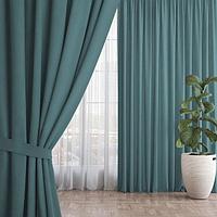 Комплект штор Волшебная ночь Рогожка с подхватами 200x270/920764