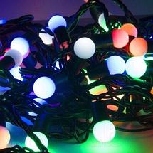 Светодиодная гирлянда Евросвет 400-104 мульти, фото 2