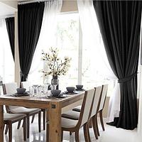 Комплект штор Волшебная ночь Рогожка 165x270см / 777454