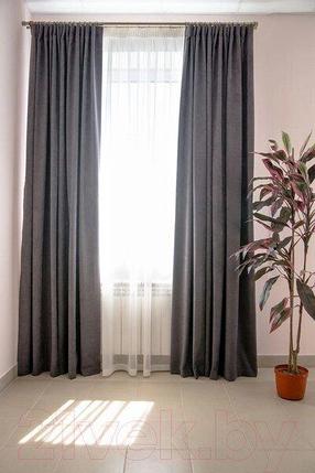 Комплект штор Decoretto Канвас серый КСГ-K111, фото 2
