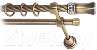 Карниз для штор Lm Decor Севилла 120 2р витой