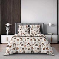 Комплект постельного белья Волшебная ночь Ginger Евро / 933201