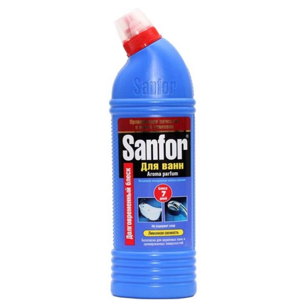 Средство Sanfor 750г чистящее для ванны