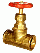15б1бк (Ду 15) клапан (вентиль) запорный муфтовый латунный