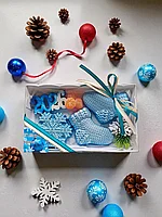 Подарочный набор на новый год. Мыло ручной работы