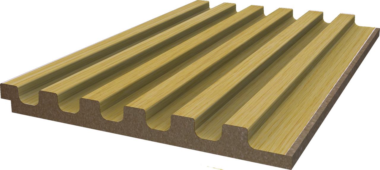 Реечная панель (вагонка) ПН-38 12х123 НФ Дуб