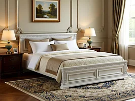 Кровать КН-180 Патриция Лайт ПП Бьянко