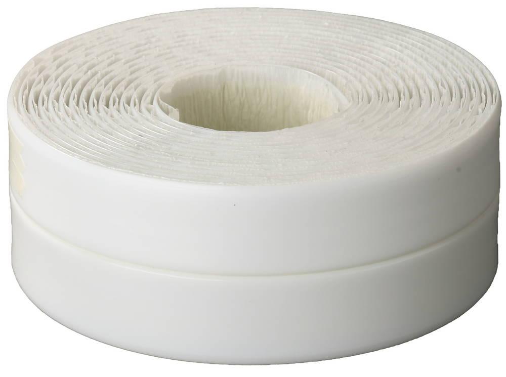 STAYER 3.35 м x 40 мм x 3.35 м, профиль L, белая, бордюрная лента для ванн и раковин, Professional