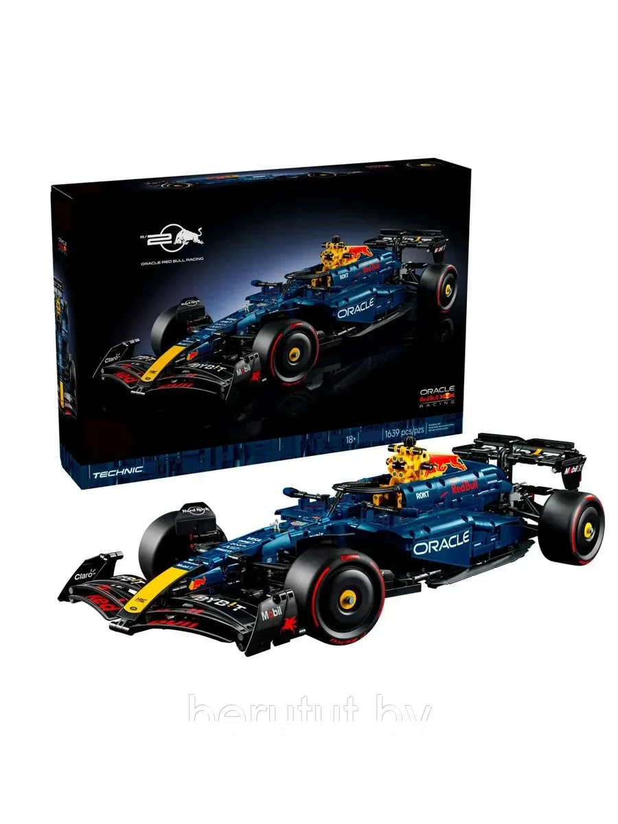Конструктор Формула 1 Oracle Red Bull Racing RB20 F1 1639 деталей аналог лего