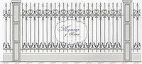 Кованые заборы и ограждения для дома и дачи.
