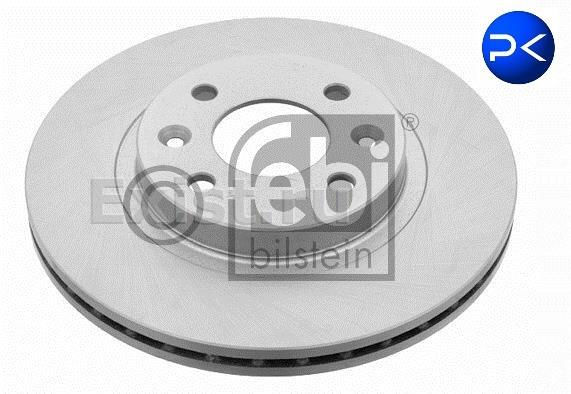 Диск тормозной передний вентилируемый Febi 09073 DACIA NISSAN RENAULT