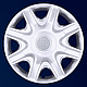 Колпаки [332/15]+ к-т значков НА ВЫБОР SJS Sport (Турция) 15" к-т (4шт.), фото 2
