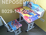 Комплект детской (подростковой) мебели. Детский стол стул трансформер, фото 2