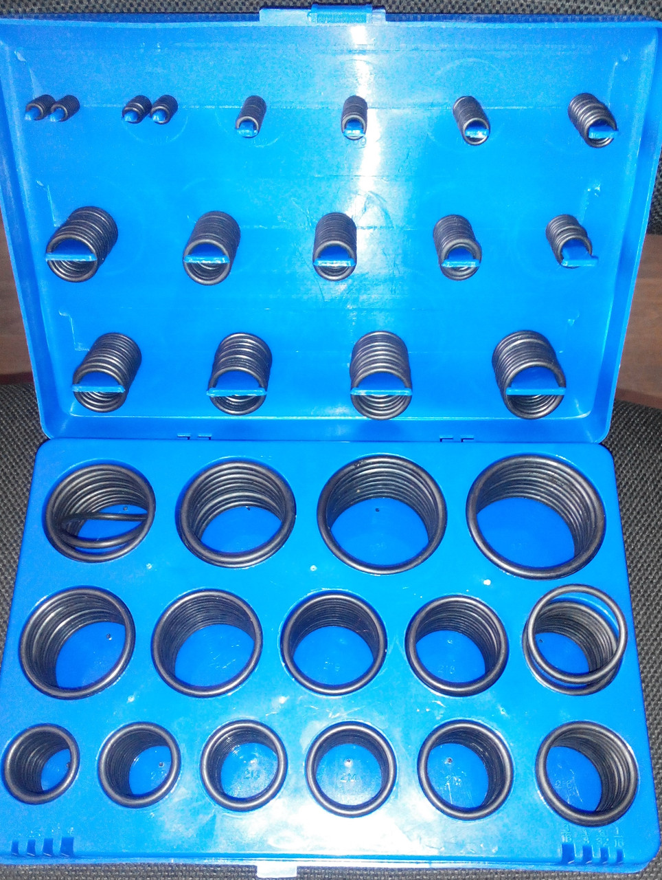 Набор уплотнительных (резиновых) колец O-ring (386 штук) - фото 1 - id-p35742153