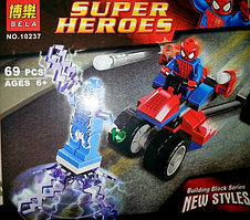 Конструктор SUPER HEROES человек паук