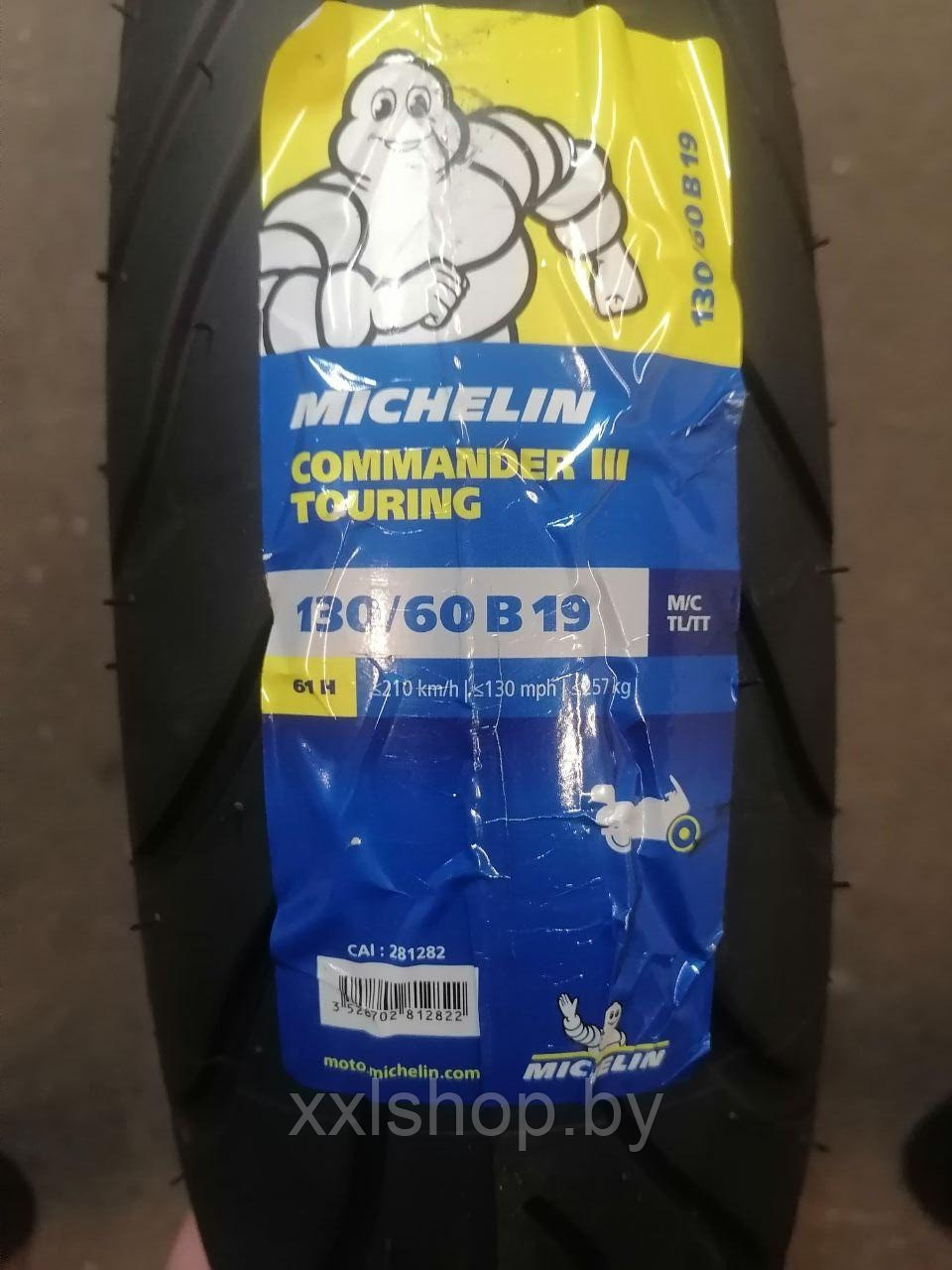 Моторезина Michelin Commander III Touring 130/60B19 61H F TL/TT