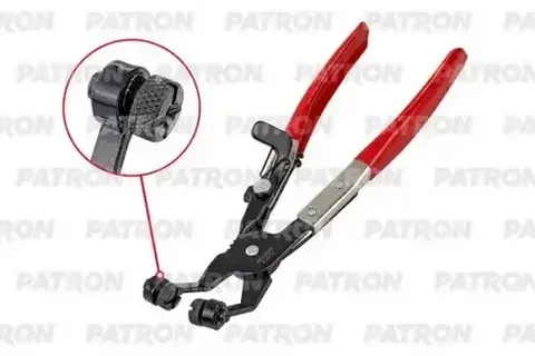 Клещи для снятия хомутов систем охлаждения изогнутые P62522 PATRON