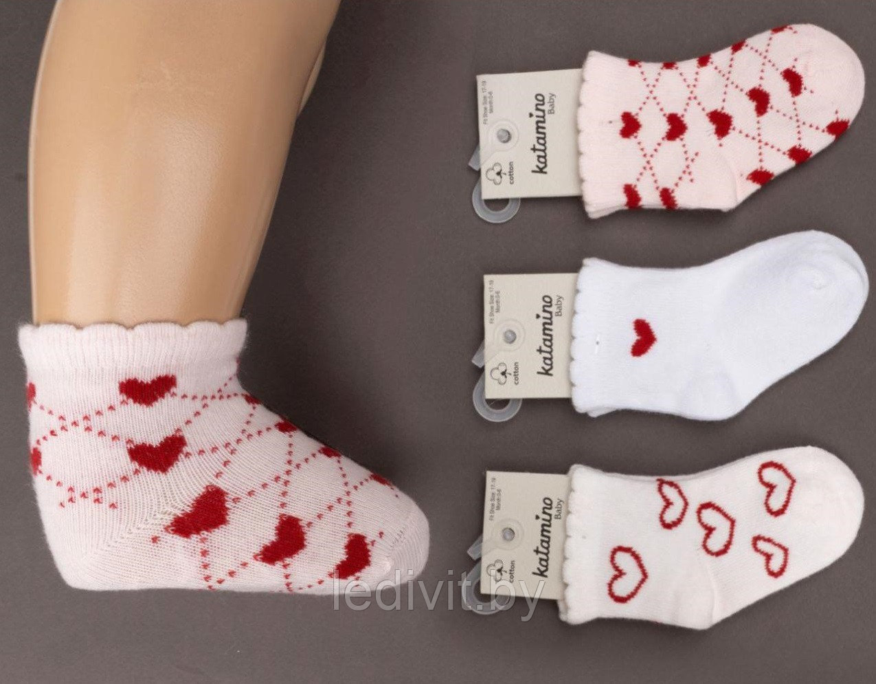 Носки с рисунком для девочки