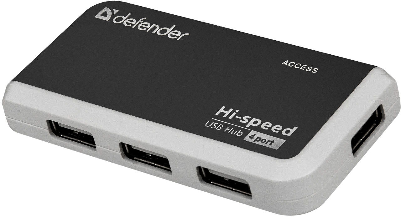 Универсальный USB разветвитель Defender Quadro Infix USB2.0, 4порта - фото 2 - id-p35756633
