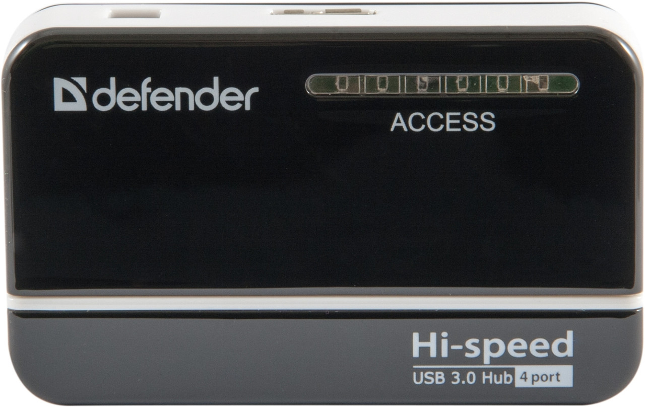 Универсальный USB разветвитель Defender QUADRO Quick USB3.0, 4порта, блок питания 2A - фото 6 - id-p35756678