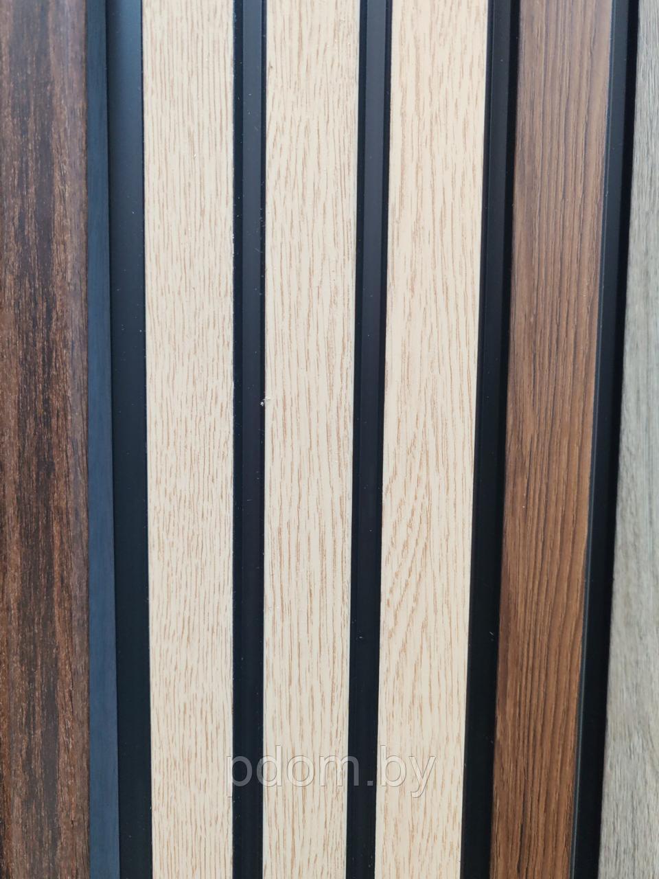 Панели 3D RAIL из вспененного полистирола Клен