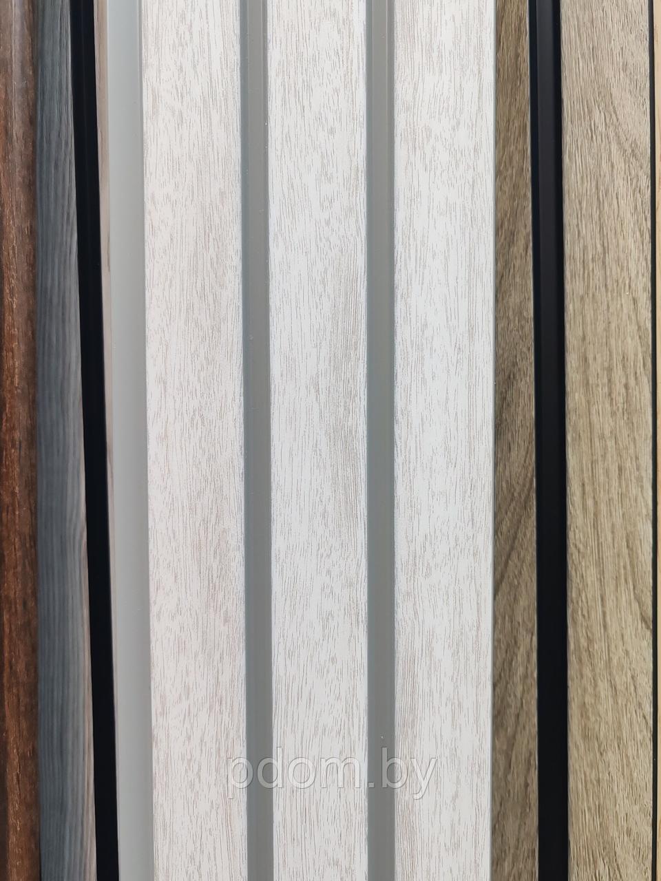 Панели 3D RAIL из вспененного полистирола Сосна серая