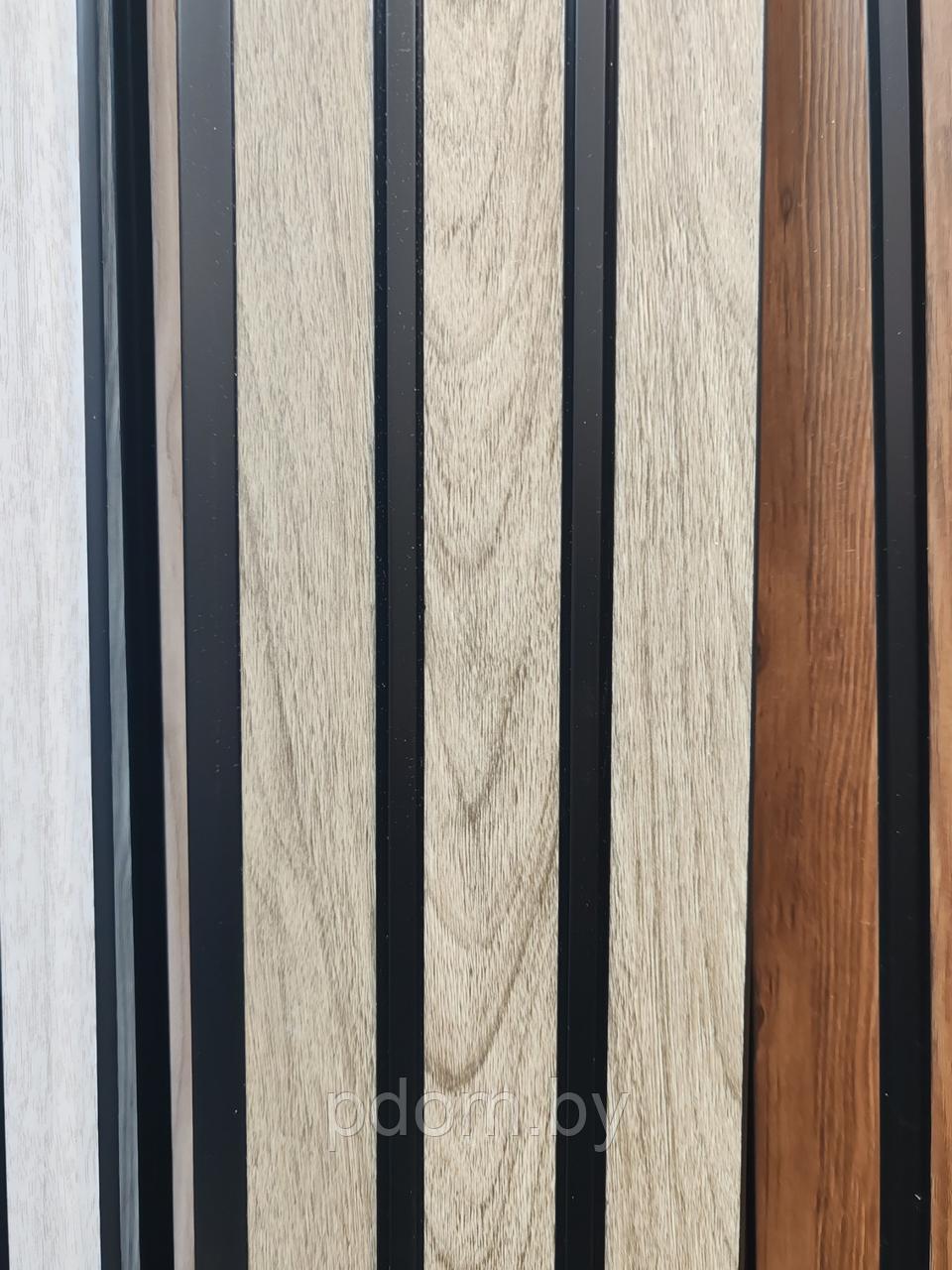 Панели 3D RAIL из вспененного полистирола Дуб антик