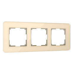 Рамка Werkel Elite на 3 поста айвори W0032443 4690389180781