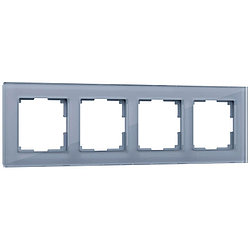 Рамка на 4 поста Werkel Favorit серый W0041115 4690389160011