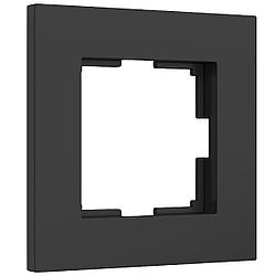 Рамка на 1 пост Werkel Slab черный матовый W0012908 4690389193293 a062799