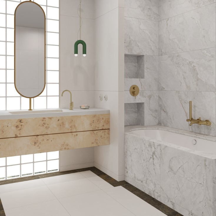 КЕРАМОГРАНИТ/ NT Ceramic / INFINITY GLACIER MAP 60x120 см